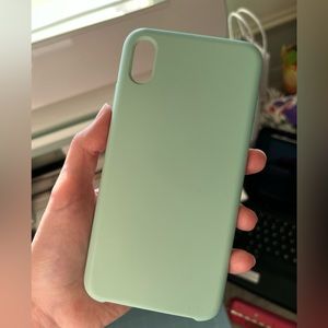Mint semi used phone case for iphone 10x max